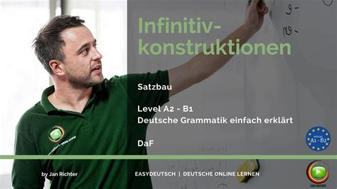 Master Infinitivkonstruktionen Um Anstatt Ohne Zu