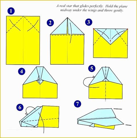 Beginner Free Printable Paper Airplane Templates