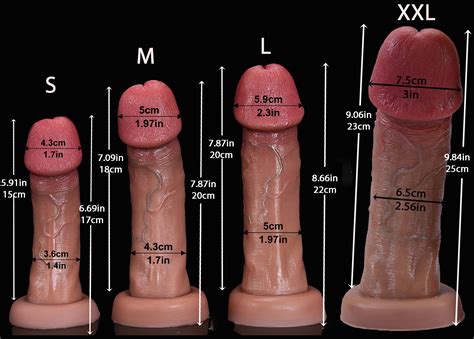 Color Large Glans Dildo Sexy Foeskin Dildo Ultra Etsy Uk