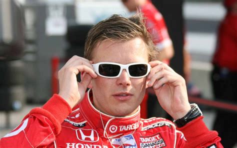 Indy 500 Tributes Dan Wheldon with White Sunglasses - Blog Sunglass Fix