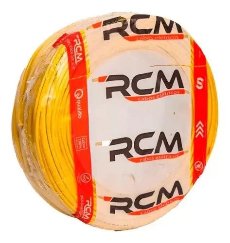 Cabo Flex Vel V Mm Rolo De M Rcm Cor Da Cobertura Azul