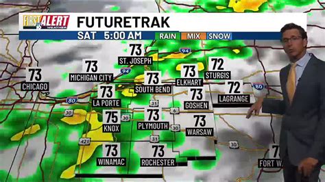 First Alert Weather A Few Thunderstorms Saturday Morning Turns Warm In The Afternoon