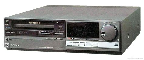 Sony SL HF1000 Video Cassette Recorder Manual HiFi Engine