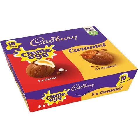 Cadbury Creme Eggs Caramel Eggs Box Images At Mighty Ape Nz