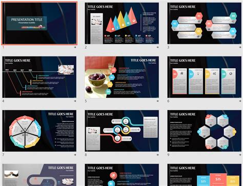 Abstract PowerPoint Template #106206