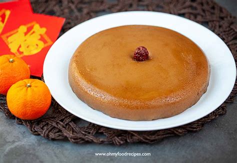 Chinese New Year Nian Gao 年糕 Oh My Food Recipes