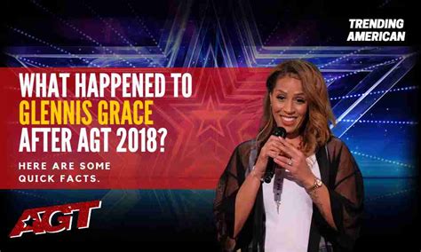 Where Is Glennis Grace Now Here Is Her Net Worth And Latest Update After