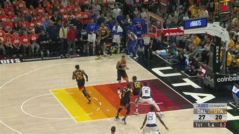 Last Second Field Goal Mavericks Jazz Nba Official