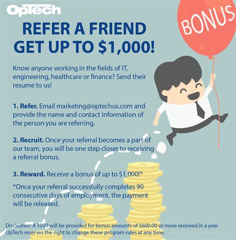 Referral Bonus Flyer Template