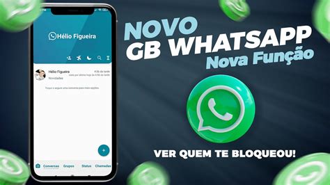 Chegou Whatsapp Gb Atualizado Novas Fun Es Como Baixar E