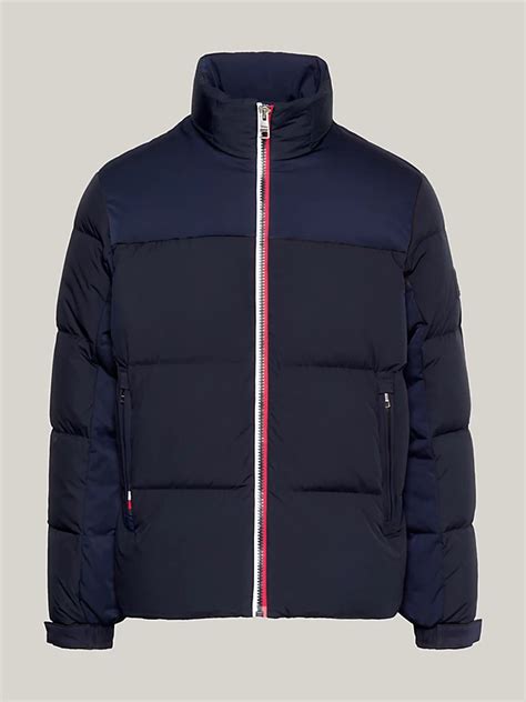 Th Warm New York Down Puffer Jacket Blue Tommy Hilfiger