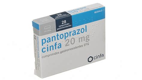 Pantoprazol Cinfa 20 Mg Comprimidos Gastrorresistentes Efg 28