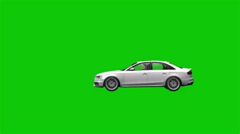 Man Driving Car Across Screen Green Scre... | Stock Video | Pond5