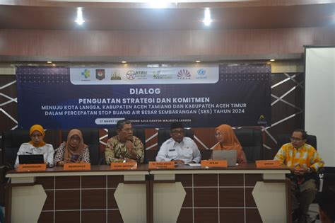 Sekda Langsa Buka Dialog Penguatan Strategisbs Dan Pembelajaran