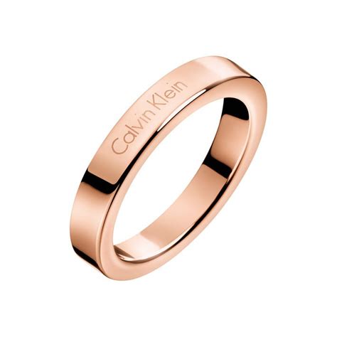 Calvin Klein Hook Ring Kj Pr Stainless Steel Pink Gold