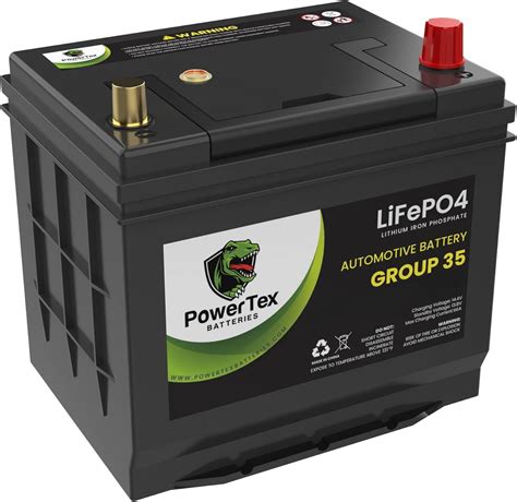 Amazon Powertex Lithium Car Battery Bci Group Q Lifepo