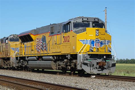 Up Sd70ah T4 3012 Genericrailfan Flickr