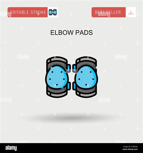 Safety Helmet Knee Pads Elbow Pads Stock Vector Images Alamy