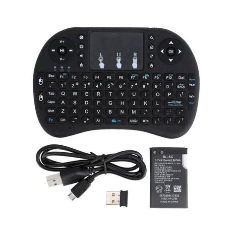 Jual I8 Mini Keyboard Air Mouse Wireless With Touchpad Hitam 2 4GHz