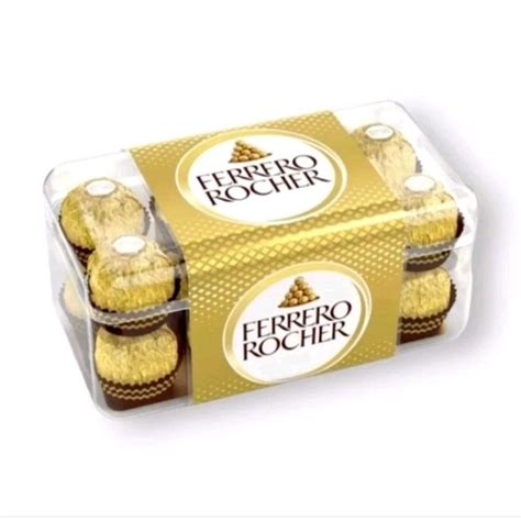 Jual Ferrero Rocher Cokelat T16 Isi 16pcs Shopee Indonesia