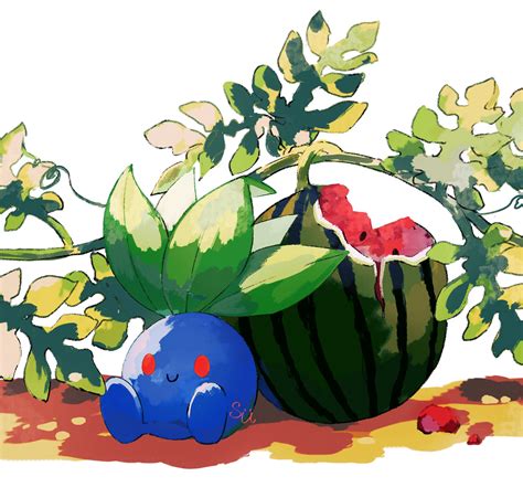 Oddish Pokemon Drawn By Su Sajo Su5 Danbooru