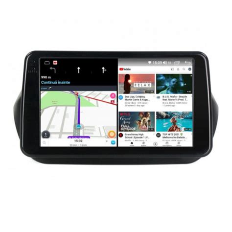 Navigatie Dedicata Cu Android Fiat Qubo 2008 2019 4GB RAM Radio GPS