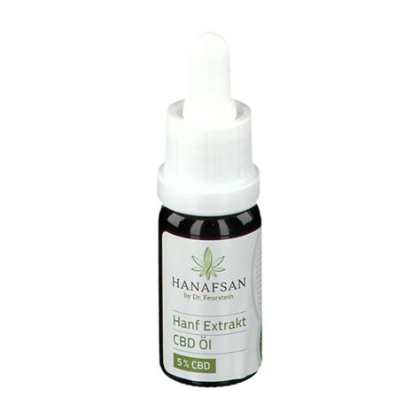 Hanafsan® Hanf Extrakt Cbd Öl 5 Cbd 10 Ml Shop