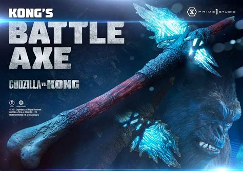 Life Size Godzilla vs Kong Kong's Battle Axe | | Prime 1 Studio