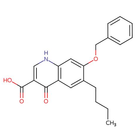 Butyl Dihydro Oxo Phenylmethoxy Quinoline Carboxylic Acid