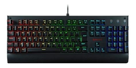 Teclado Gamer Redragon Kala K557 Rgb Switch Red PC Gamer Magazine Luiza