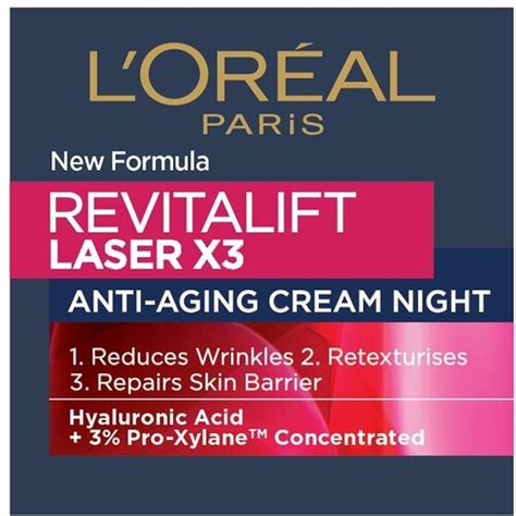 LOréal Paris revitalift Laser Renew Noćna krema maska protiv bora 50