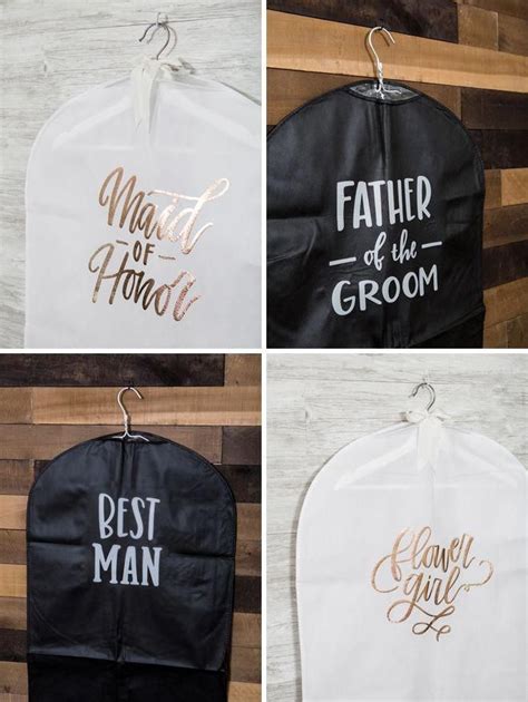 Learn How To Personalize Garment Bags For Your Bridal Party Ts