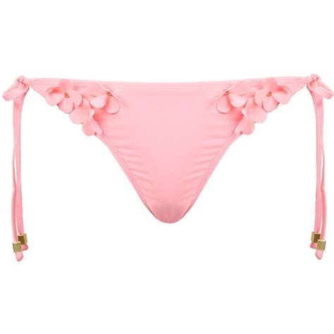 Miss Selfridge 3d Flower Tie Side Bottoms 7 Liked On Polyvore