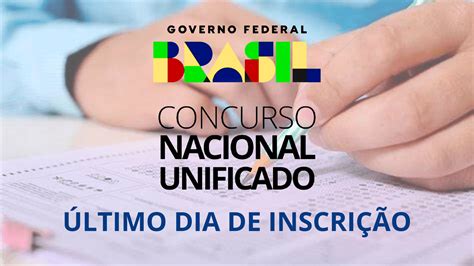 Inscrições para o Concurso Público Nacional Unificado abrem nesta