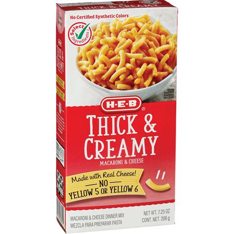 H E B Thick And Creamy Macaroni And Cheese Shop Pantry Meals At H E B