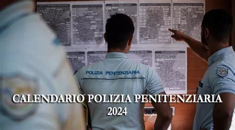 Presentato Il Calendario 2024 Della Polizia Penitenziaria Per La Prima