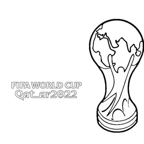 26 Desenhos Para Copa Do Mundo 2022 Para Pintar Artesanato Passo A Passo