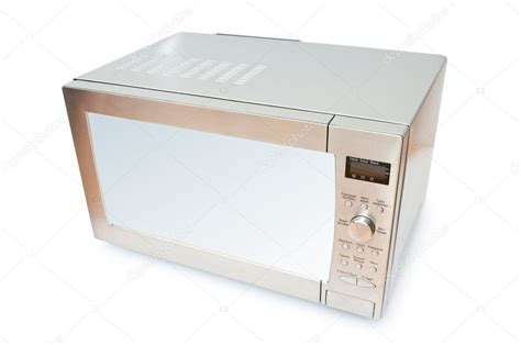 Microwave Oven On The Table Stock Photo By ©elnur 5126092