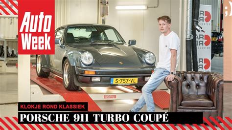 Porsche 911 Turbo Coupé 1988 Klokje Rond Klassiek YouTube