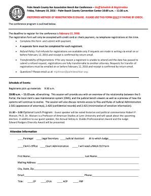 Fillable Online Palmbeachbar Staff Printable Formdoc Fax Email Print