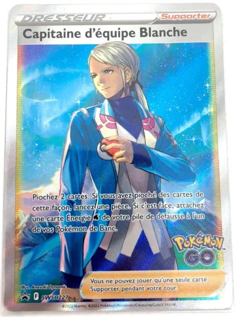 Carte Pokemon Dresseur Capitaine D Quipe Blanche Fa Swsh Promo Eb