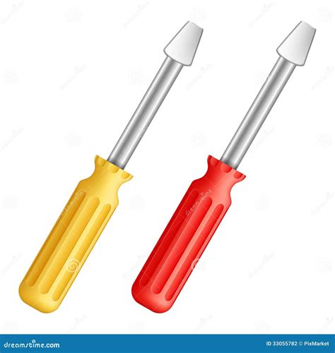 Screwdrivers Stock Vector Illustration Of Construction