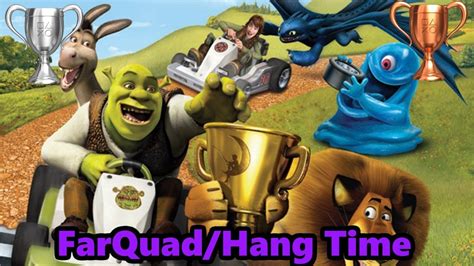 Dreamworks Superstar Kartz Farquad And Hang Time Trophy Achievement