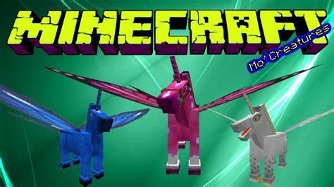 Minecraft Mo Creatures 371 Especial Fairy Horse And Cavalo