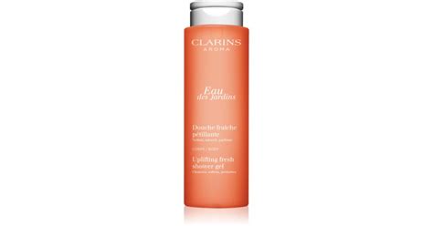 Clarins Eau Des Jardins Shower Gel Gel Douche Parfum Notino Fr