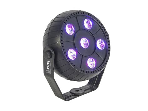 G PARTY PAR6 PROJETOR PAR C 6 LEDS 1 5W CREE RGB MIC IBIZA Worten Pt