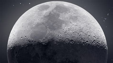 La espectacular imagen de la Luna que requirió de 50 000 fotos para