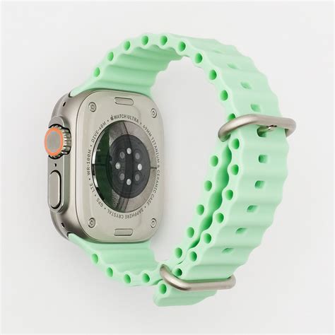 Ocean Band Adjustable Silicone Watch Bands for Apple Watch Ultra for