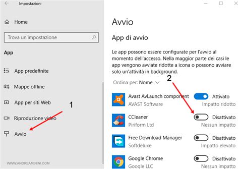 Come Attivare O Disattivare L Avvio Automatico Di Un Programma Su