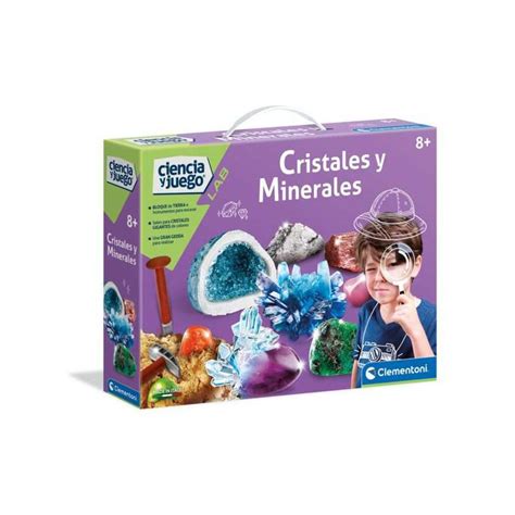 Juego Cristales Y Minerales Clementoni Hipergol